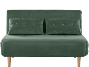 Divvietīgs guļamistabas krēsls Notio Living Malina, tumši zaļš cena un informācija | Atpūtas krēsli | 220.lv