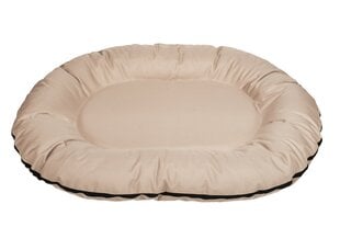 Cazo Oval Bed бежевая кровать для собак 105x140x17см цена и информация | Лежаки, домики | 220.lv
