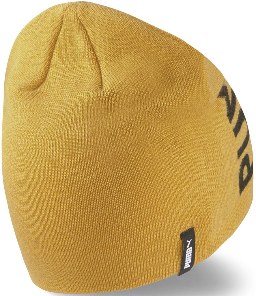 Puma cepure Ess Classic Cuffless Beanie Yellow 023433 06 цена и информация | Vīriešu cepures, šalles, cimdi | 220.lv