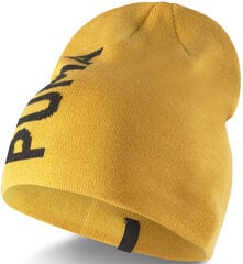 Puma Кепки Ess Classic Cuffless Beanie Yellow 023433 06 цена и информация | Мужские шарфы, шапки, перчатки | 220.lv