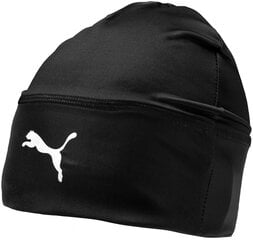 Puma cepure Liga Beanie Black 022355 03 cena un informācija | Vīriešu cepures, šalles, cimdi | 220.lv