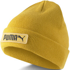 Шапка Puma Classic Cuff Beanie Mi Yellow 023434 05 цена и информация | Мужские шарфы, шапки, перчатки | 220.lv