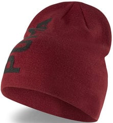 Puma cepure Ess Classic Cuffless Beanie Red 023433 03 cena un informācija | Puma Aksesuāri vīriešiem | 220.lv