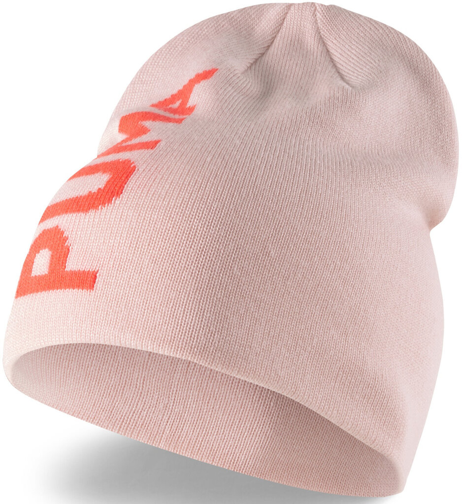 Puma cepure Ess Classic Cuffless Beanie Pink 023433 04 cena un informācija | Vīriešu cepures, šalles, cimdi | 220.lv