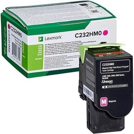 Lexmark C232HM0, rozā (magenta) цена и информация | Kārtridži lāzerprinteriem | 220.lv