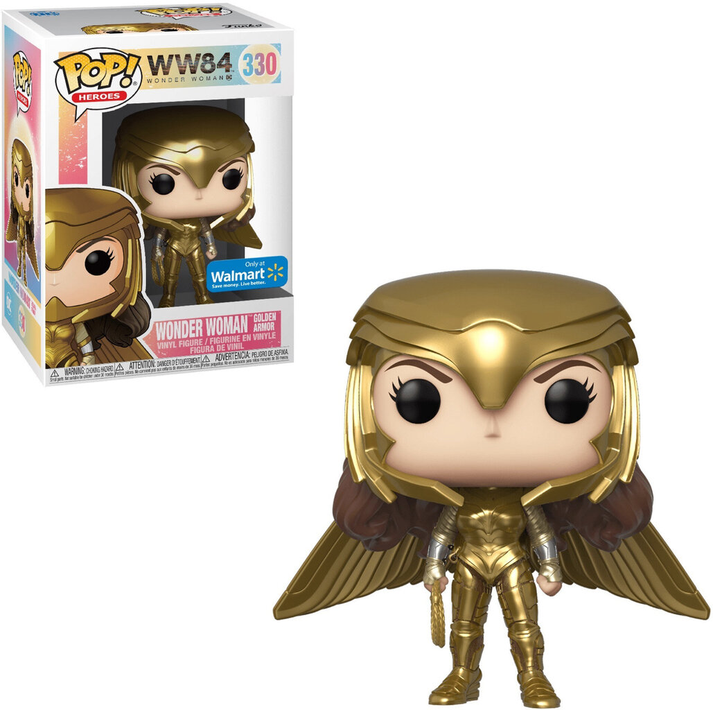 Figūriņa Funko POP! DC Wonder Woman Gold Wide Wing Exclusive cena un informācija | Datorspēļu suvenīri | 220.lv