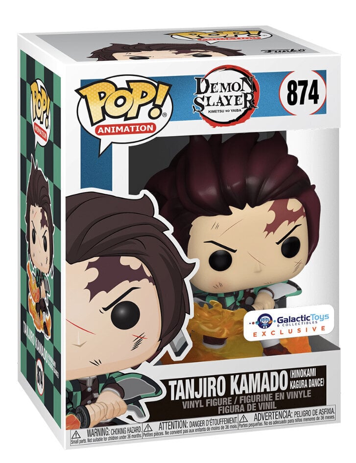 Figūriņa Funko POP! Demon Slayer Tanjiro Exclusive cena un informācija | Datorspēļu suvenīri | 220.lv