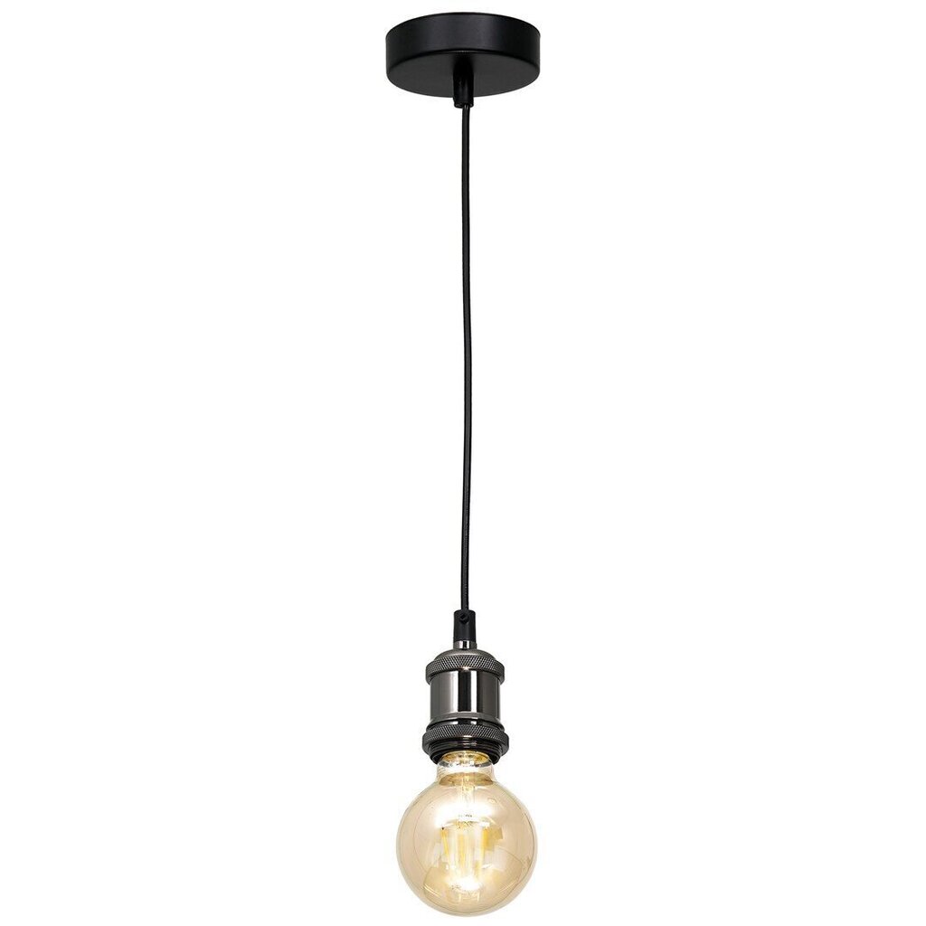 Milagro piekarināmā lampa Edison Black/Chrome cena un informācija | Lustras | 220.lv