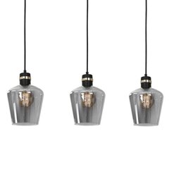 Eco-Light piekarināmā lampa Richmond Black/Gold 3 цена и информация | Люстры | 220.lv