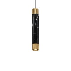 Milagro piekarināmā lampa Marble Black/Gold cena un informācija | Lustras | 220.lv