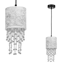 Milagro piekarināmā lampa Almeria Silver/Black цена и информация | Люстры | 220.lv