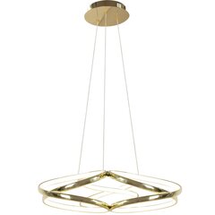 Piekaramā lampa Flat LED ar tālvadības pulti, Gold cena un informācija | Lustras | 220.lv