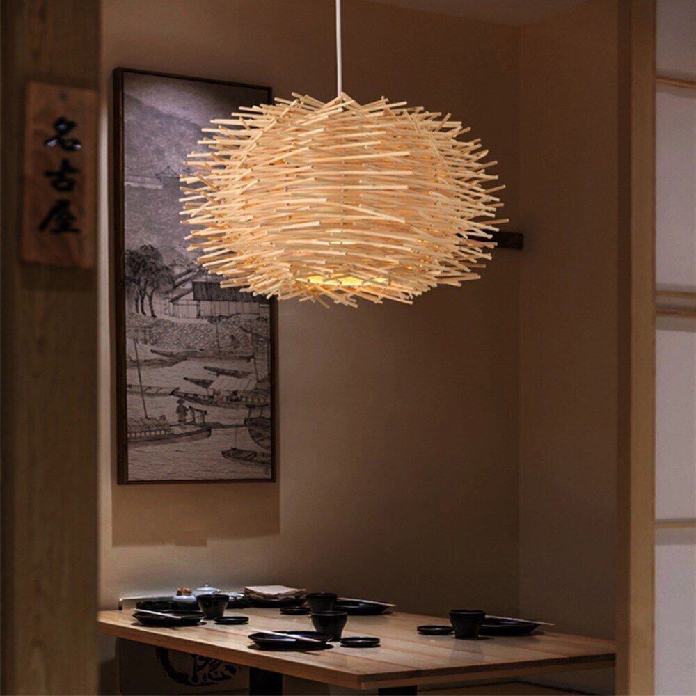 Piekaramā lampa Natural, 20 cm cena un informācija | Piekaramās lampas | 220.lv