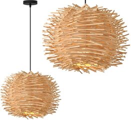 Piekaramā lampa Natural, 27 cm cena un informācija | Lustras | 220.lv