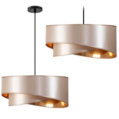 Piekaramā lampa Delicate, Beige/Gold, 50 cm cena un informācija | Lustras | 220.lv