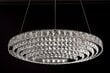 Piekaramā LED lampa ar tālvadības pulti Crystal Oval cena un informācija | Lustras | 220.lv