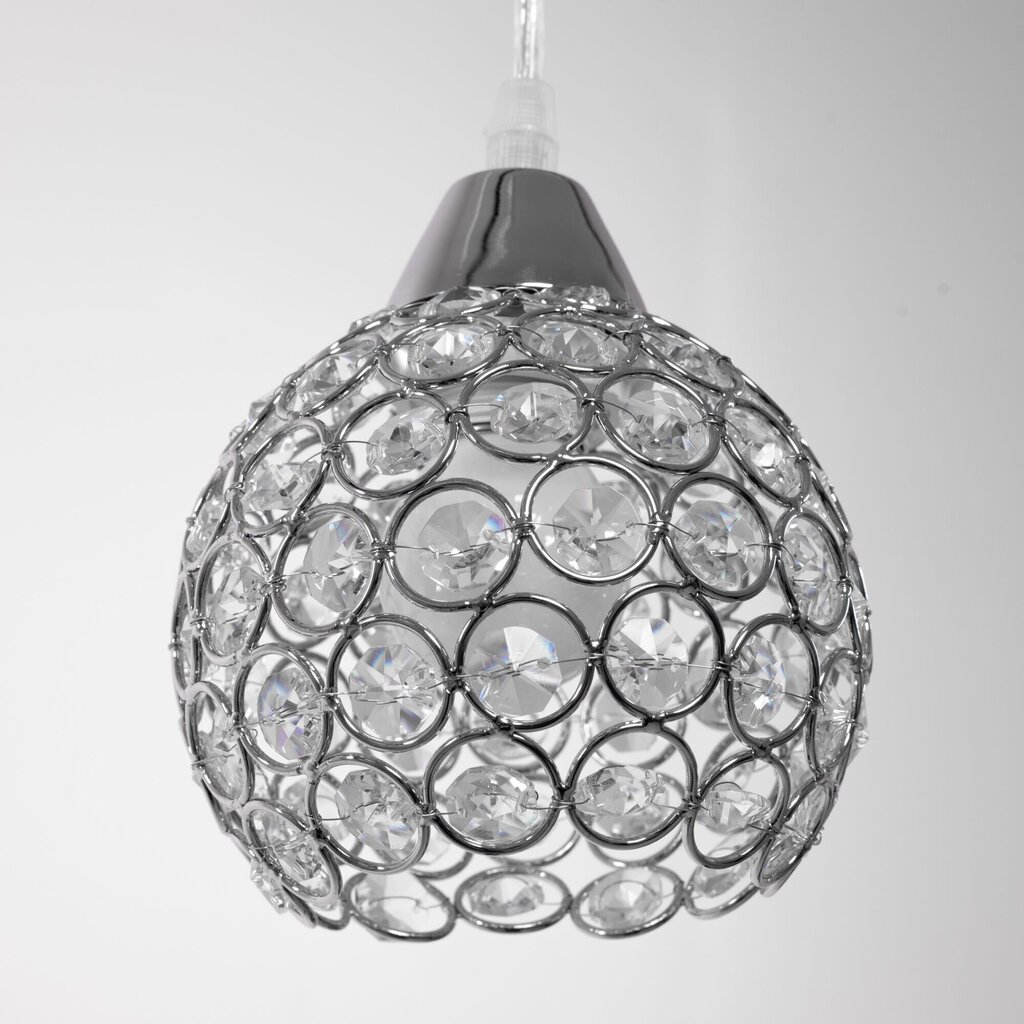 Piekaramā lampa Sparkle Ball, Chrome cena un informācija | Lustras | 220.lv