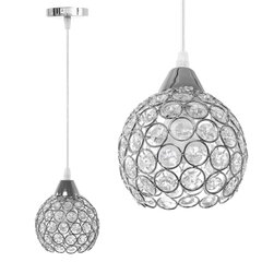 Piekaramā lampa Sparkle Ball, Chrome цена и информация | Люстры | 220.lv