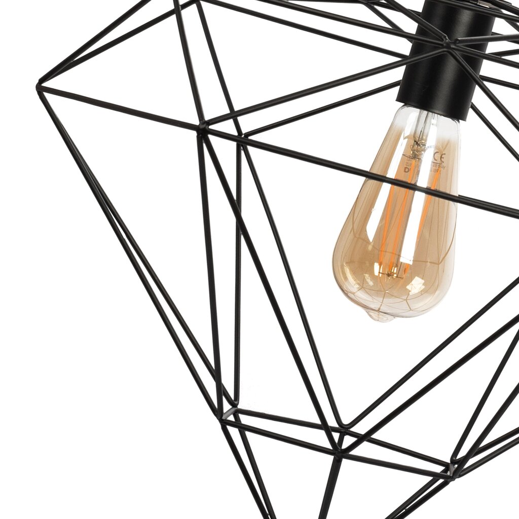 Piekaramā lampa Metal Diamond, Black cena un informācija | Piekaramās lampas | 220.lv