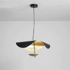 Piekaramā LED lampa Futuristic, Black/Gold цена и информация | Люстры | 220.lv