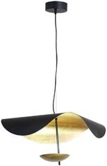 Piekaramā LED lampa Futuristic, Black/Gold cena un informācija | Piekaramās lampas | 220.lv