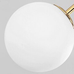 Piekaramā lampa Milky 3CP, White/Gold цена и информация | Люстры | 220.lv