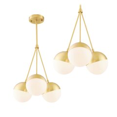 Piekaramā lampa Trio, Gold cena un informācija | Lustras | 220.lv