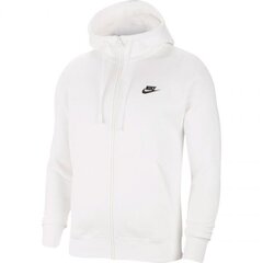 Vīriešu džemperis Nike Sportswear Club Fleece M BV2645-100, balts cena un informācija | Sporta apģērbs vīriešiem | 220.lv