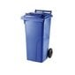 Atkritumu tvertne 240 l, zila cena un informācija | Komposta kastes un āra konteineri | 220.lv