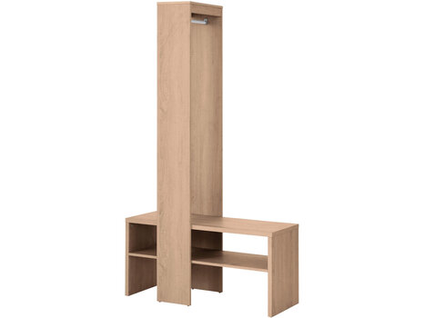 Комплект мебели для прихожей Henry, коричневый цена и информация | Комплекты в прихожую | 220.lv