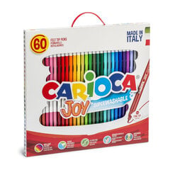 Фломастеры Carioca Joy, 60 шт цена и информация | Принадлежности для рисования, лепки | 220.lv