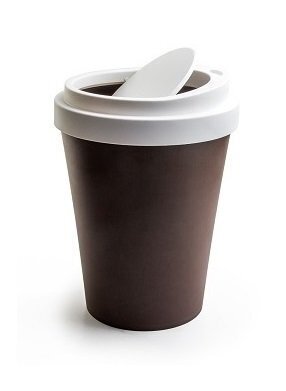 Galda atkritumu tvertne Mini Coffee Bin, brūna cena un informācija | Miskastes | 220.lv