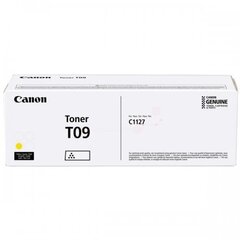 Canon T09 Yellow 3017C006, желтый цена и информация | Картриджи для лазерных принтеров | 220.lv