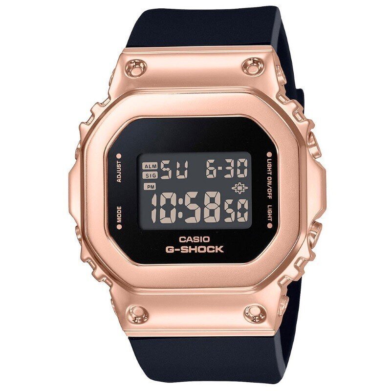 Sieviešu rokas pulkstenis Casio G-Shock GM-S5600PG-1ER GM-S5600PG-1ER cena un informācija | Sieviešu pulksteņi | 220.lv