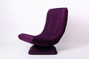 Krēsls, Saliekams un mīksts grīdas krēsls, ko var pagriezt par 360 grādiem cena un informācija | Atpūtas krēsli | 220.lv