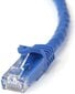 Tīkla kabelis STARTECH 1m Blue Snagless Cat6 UTP cena un informācija | Kabeļi un vadi | 220.lv