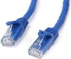 Tīkla kabelis STARTECH 1m Blue Snagless Cat6 UTP cena un informācija | Kabeļi un vadi | 220.lv