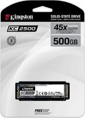 Жесткий диск Kingston SKC2500M8/500G цена и информация | Внутренние жёсткие диски (HDD, SSD, Hybrid) | 220.lv