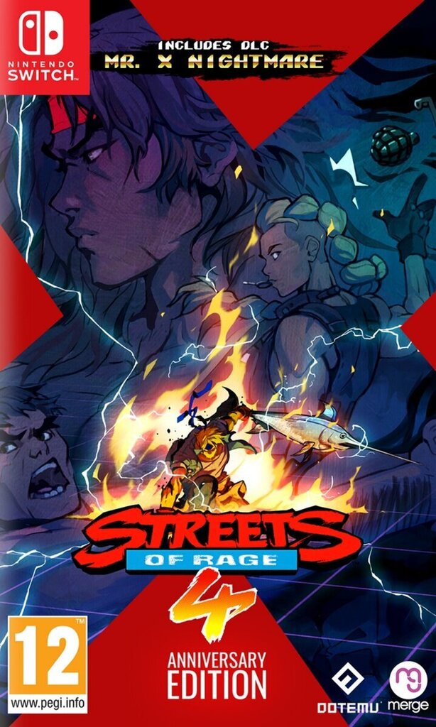 Streets of Rage 4 Anniversary Edition, Nintendo Switch cena un informācija | Datorspēles | 220.lv