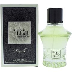 Smaržūdens Nuparfums Black is Black Fresh EDP sievietēm 100 ml cena un informācija | Sieviešu smaržas | 220.lv