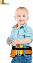 Пояс с деревянными инструментами Little Monter Viga цена и информация | Игрушки для мальчиков | 220.lv