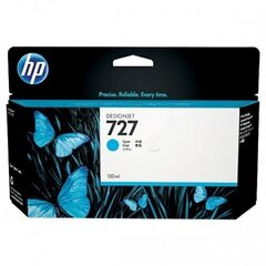 HP Ink No.727 Cyan (F9J76A) expired date цена и информация | Картриджи для струйных принтеров | 220.lv