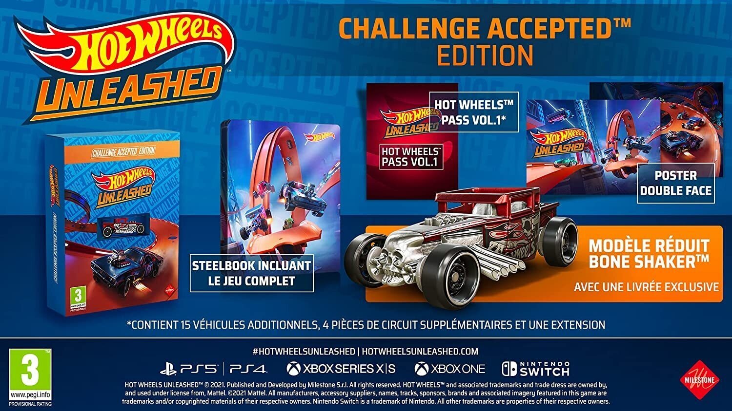 PS4 Hot Wheels Unleashed Challenge Accepted Edition цена и информация | Datorspēles | 220.lv