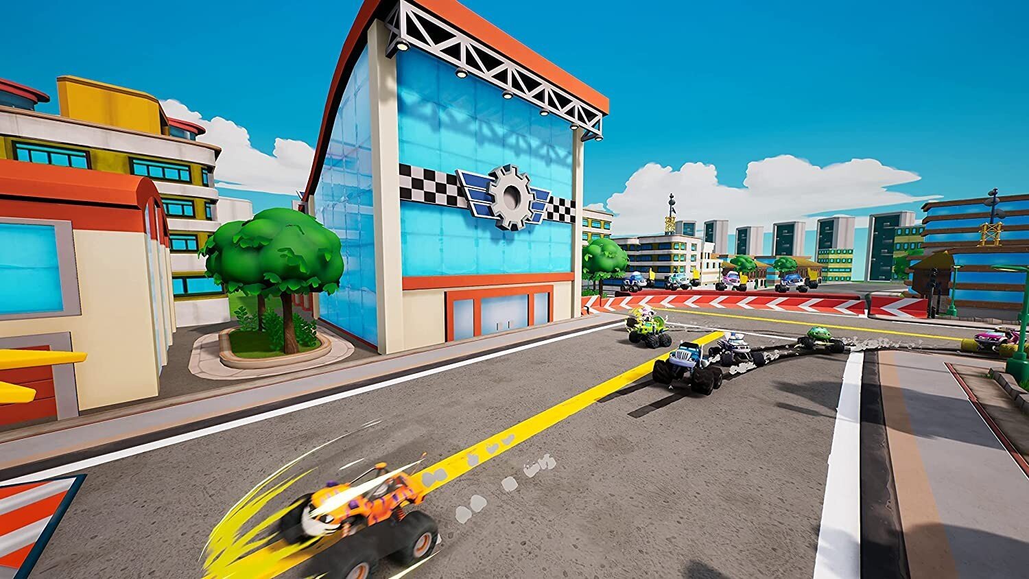 Компьютерная игра Игра Xbox One Blaze и машины-монстры: Axle City Racers  цена | 220.lv