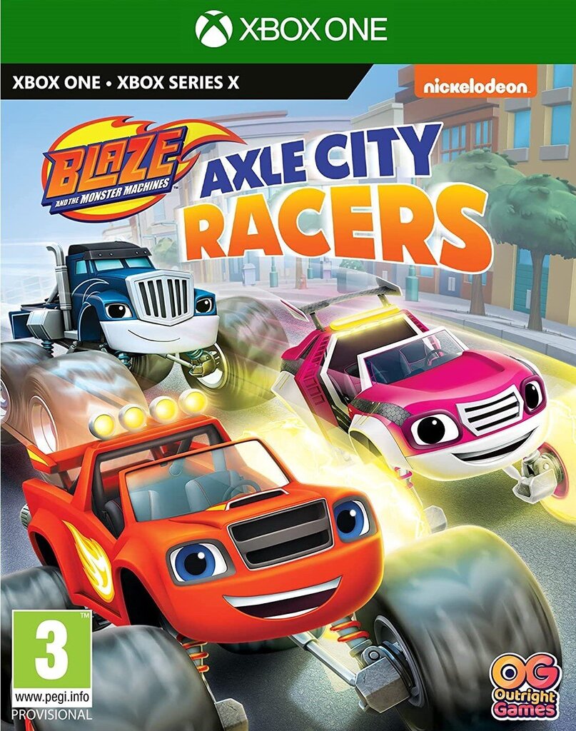 Компьютерная игра Игра Xbox One Blaze и машины-монстры: Axle City Racers  цена | 220.lv