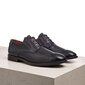 Lloyd vīriešu melni ādas klasiski apavi KELSAN cena un informācija | Vīriešu kurpes, zābaki | 220.lv