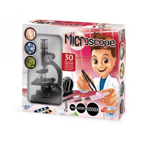 Mikroskops "30 eksperimenti" X100 / X600 / X1200, 8 gadi + cena un informācija | Attīstošās rotaļlietas | 220.lv