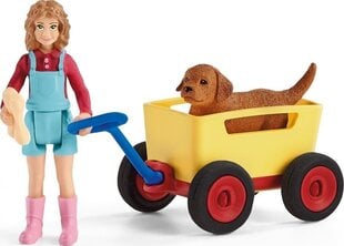 Ceļojuma ratiņi Schleich Farm World, 42543 cena un informācija | Rotaļlietas meitenēm | 220.lv
