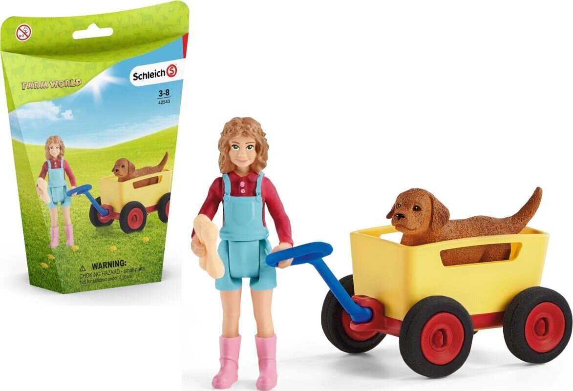 Ceļojuma ratiņi Schleich Farm World, 42543 cena un informācija | Rotaļlietas meitenēm | 220.lv