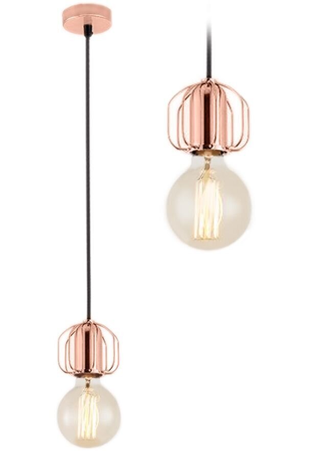 Piekaramā lampa Vision, Rose Gold cena un informācija | Lustras | 220.lv